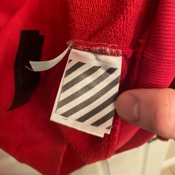SOLD Champion x Off White Long Sleeve Crewneck - Picture 4 of 8